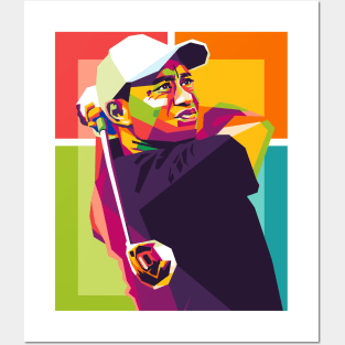 tiger woods wpap Posters and Art